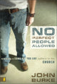 Book cover of: No Perfect People Allowed. By: John Burke