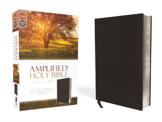 Book cover of: Amplified Holy Bible, Bonded Leather, Black