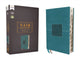 Book cover of: NASB, Thinline Bible, Leathersoft, Teal, Red Letter, 2020 Text, Thumb Indexed, Comfort Print