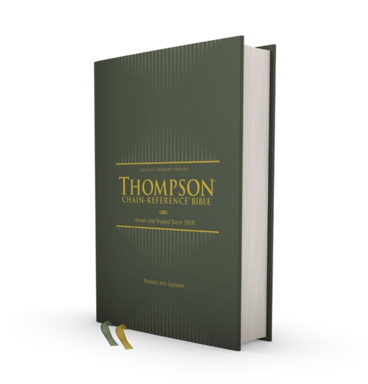 Book cover of: ESV, Thompson Chain-Reference Bible, Hardcover, Green, Red Letter. By: Frank Charles Thompson