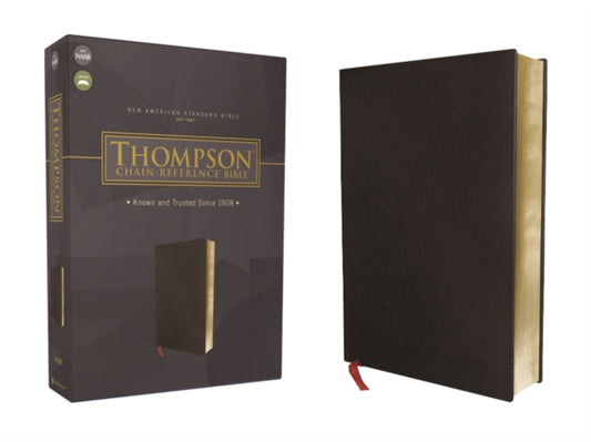 Book cover of: NASB, Thompson Chain-Reference Bible, Bonded Leather, Black, Red Letter, 1977 Text. By: Dr. Frank Charles Thompson
