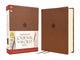 Book cover of: Amplified Journal the Word Bible, Leathersoft, Brown. By: Zondervan
