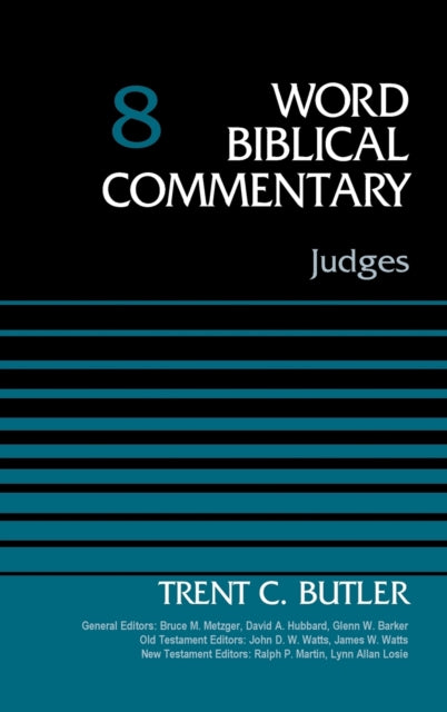 Book cover of: Judges, Volume 8. By: Trent C. Butler