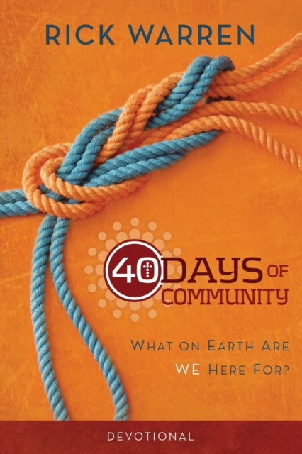 Book cover of: 40 Days of Community Devotional