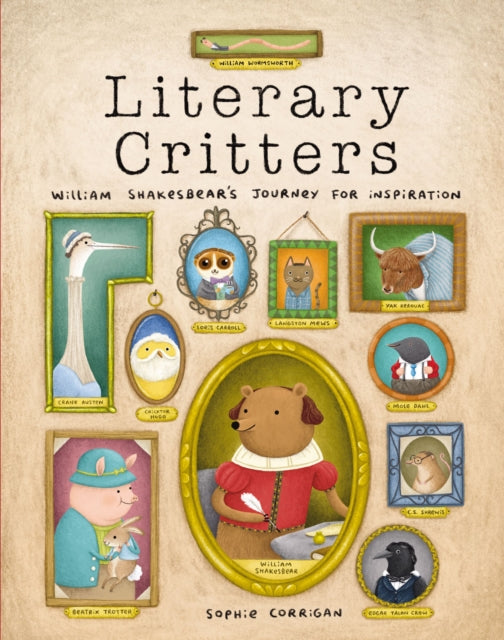 Book cover of: Literary Critters. By: Sophie Corrigan