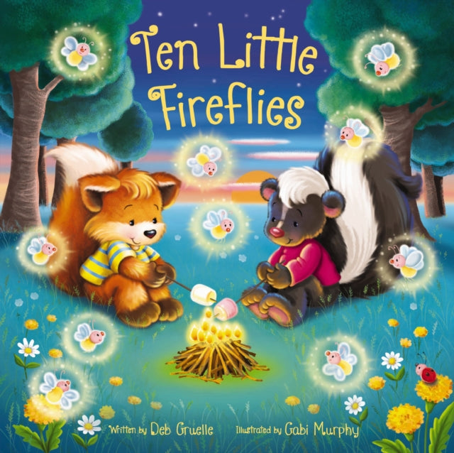 Book cover of: Ten Little Fireflies. By: Deb Gruelle