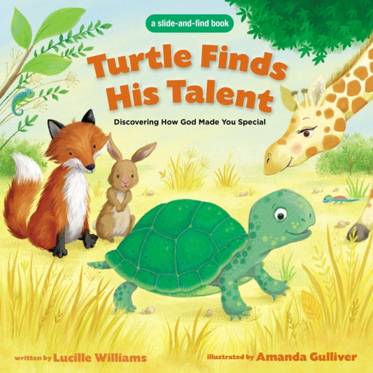 Book cover of: Turtle Finds His Talent. By: Lucille Williams
