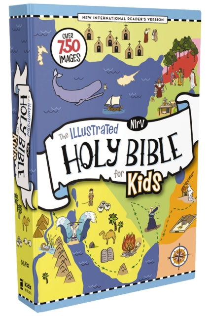 Book cover of: NIrV, The Illustrated Holy Bible for Kids, Hardcover, Full Color, Comfort Print