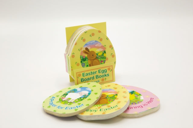 Book cover of: Easter Egg Board Books, 3 Pack. By: Emily Emerson