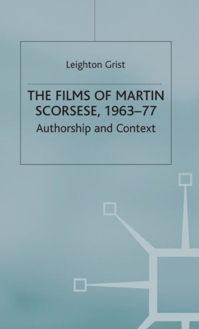 Book cover of: Films of Martin Scorsese, 1963-77