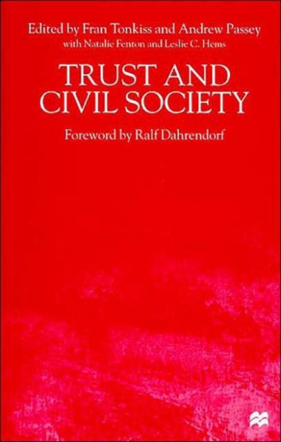 Book cover of: Trust and Civil Society