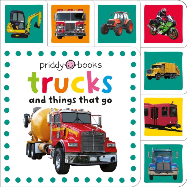 Book cover of: Mini Tab: Trucks & Things That Go. By: Roger Priddy