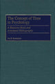 Book cover of: Concept of Time in Psychology. By: Jon E. Roeckelein