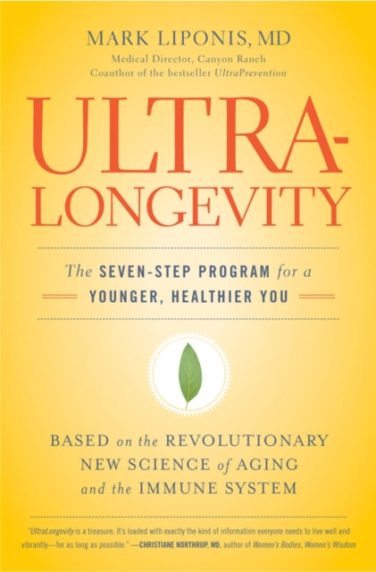 Book cover of: Ultralongevity. By: Mark Liponis