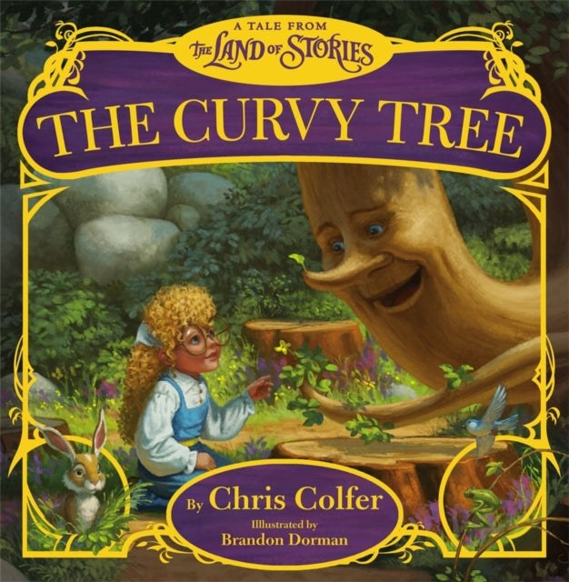 Book cover of: Curvy Tree. By: Chris Colfer