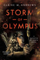 Book cover of: Storm of Olympus. By: Claire M. Andrews