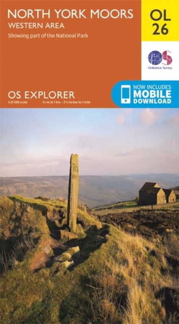 Book cover of: North York Moors - Western Area