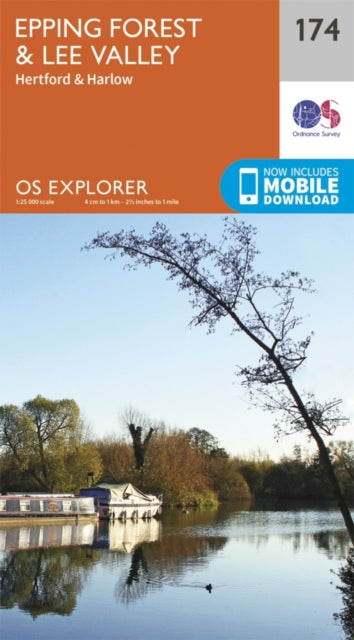 Book cover of: Epping Forest & Lee Valley. By: Ordnance Survey