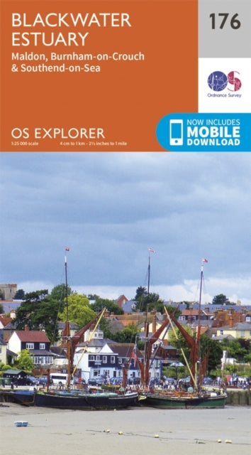 Book cover of: Blackwater Estuary. By: Ordnance Survey