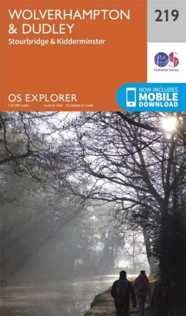 Book cover of: Wolverhampton and Dudley, Stourbridge and Kidderminster. By: Ordnance Survey