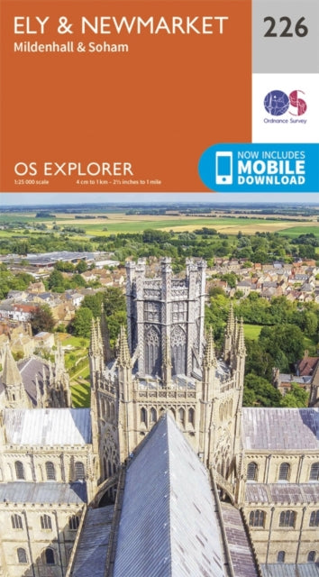 Book cover of: Ely and Newmarket, Mildenhall and Soham. By: Ordnance Survey