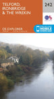 Book cover of: Telford, Ironbridge and the Wrekin. By: Ordnance Survey