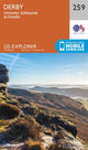 Book cover of: Derby, Uttoxeter, Ashbourne and Cheadle. By: Ordnance Survey