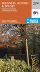 Book cover of: Skegness, Alford and Spilsby. By: Ordnance Survey