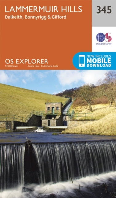 Book cover of: Lammermuir Hills. By: Ordnance Survey