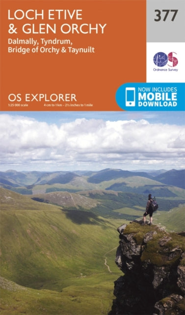 Book cover of: Loch Etive and Glen Orchy. By: Ordnance Survey