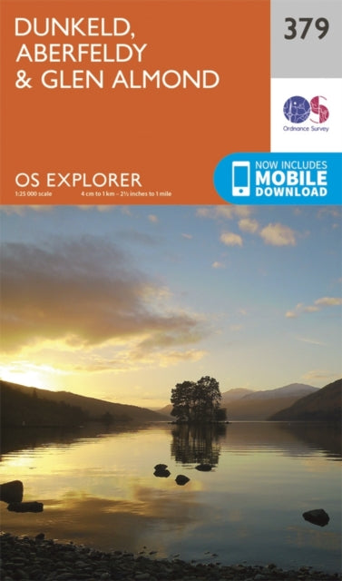 Book cover of: Dunkeld, Aberfeldy and Glen Almond. By: Ordnance Survey