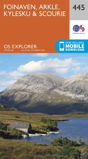 Book cover of: Foinaven, Arkle, Kylesku and Scourie. By: Ordnance Survey