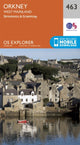 Book cover of: Orkney - West Mainland. By: Ordnance Survey