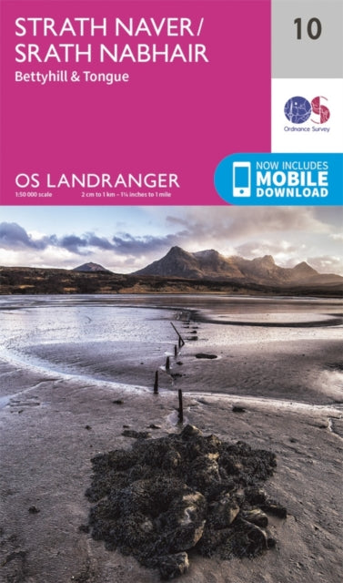 Book cover of: Strathnaver, Bettyhill & Tongue. By: Ordnance Survey