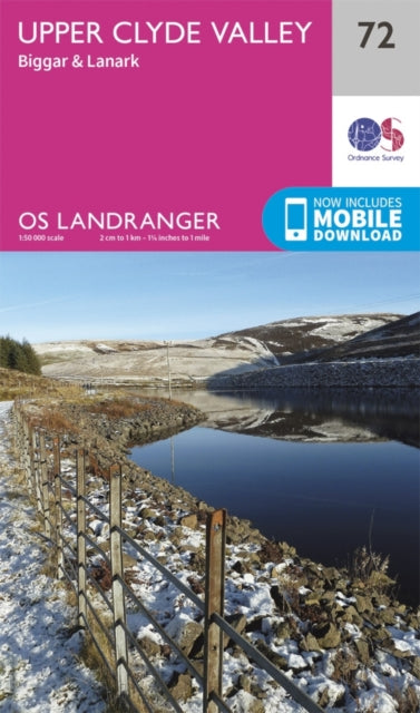 Book cover of: Upper Clyde Valley, Biggar & Lanark. By: Ordnance Survey