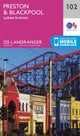 Book cover of: Preston & Blackpool, Lytham. By: Ordnance Survey