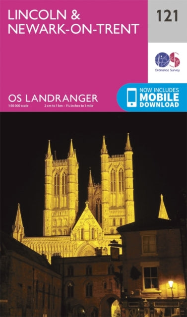 Book cover of: Lincoln & Newark-on-Trent. By: Ordnance Survey
