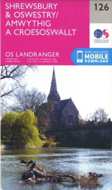 Book cover of: Shrewsbury & Oswestry. By: Ordnance Survey