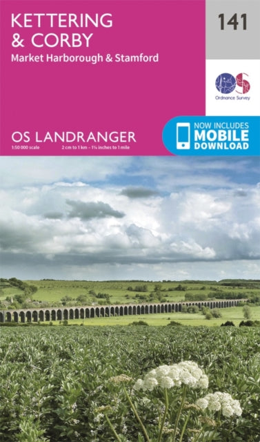 Book cover of: Kettering & Corby. By: Ordnance Survey