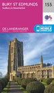Book cover of: Bury St Edmunds, Sudbury & Stowmarket. By: Ordnance Survey