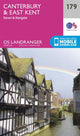 Book cover of: Canterbury & East Kent, Dover & Margate. By: Ordnance Survey