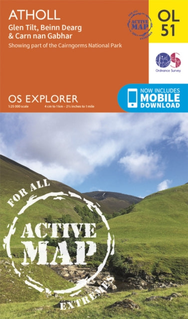 Book cover of: Atholl, Glen Tilt, Beinn Dearg & Carn nan Gabhar