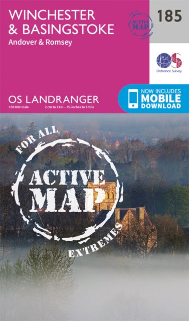 Book cover of: Winchester & Basingstoke, Andover & Romsey. By: Ordnance Survey