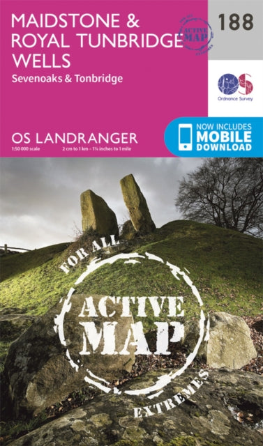Book cover of: Maidstone & Royal Tunbridge Wells. By: Ordnance Survey
