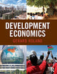 Book cover of: Development Economics. By: Gérard Roland