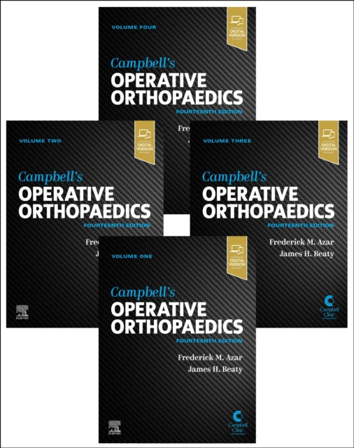 Book cover of: Campbell's Operative Orthopaedics, 4-Volume Set. By: Frederick M. Azar