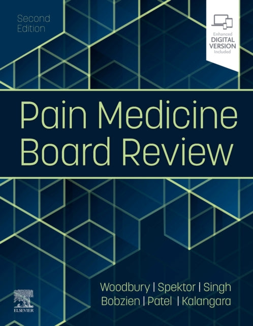 Book cover of: Pain Medicine Board Review. By: Anna Woodbury MD