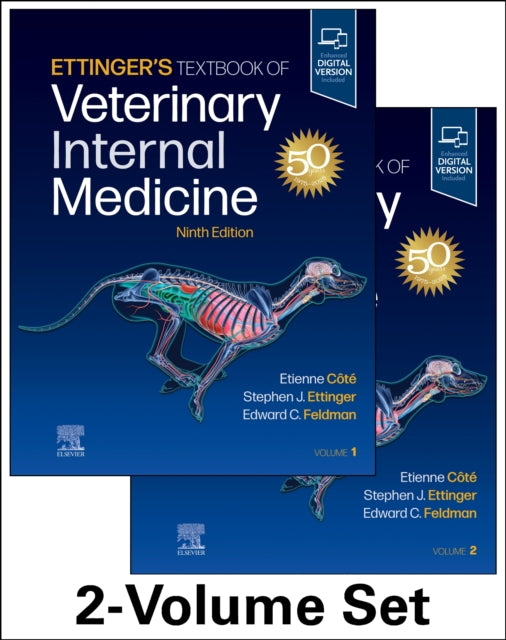 Book cover of: Ettinger's Textbook of Veterinary Internal Medicine