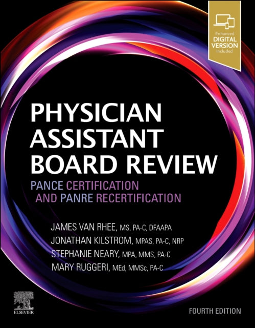 Book cover of: Physician Assistant Board Review. By: James Van Rhee