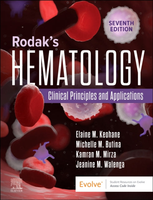 Book cover of: Rodak's Hematology. By: Elaine M. Keohane